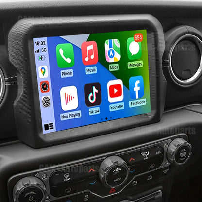 8.4" Android 14 Carplay Car Stereo for Jeep Wrangler (2018–2021)