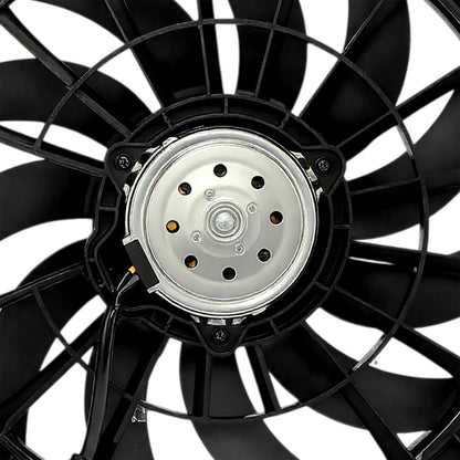 Cooling Fan Assembly for Audi A4 Quattro (2002–2006, 2009) 8E0121207F, 8E0959455, 8E0959455B, 8E0959455N