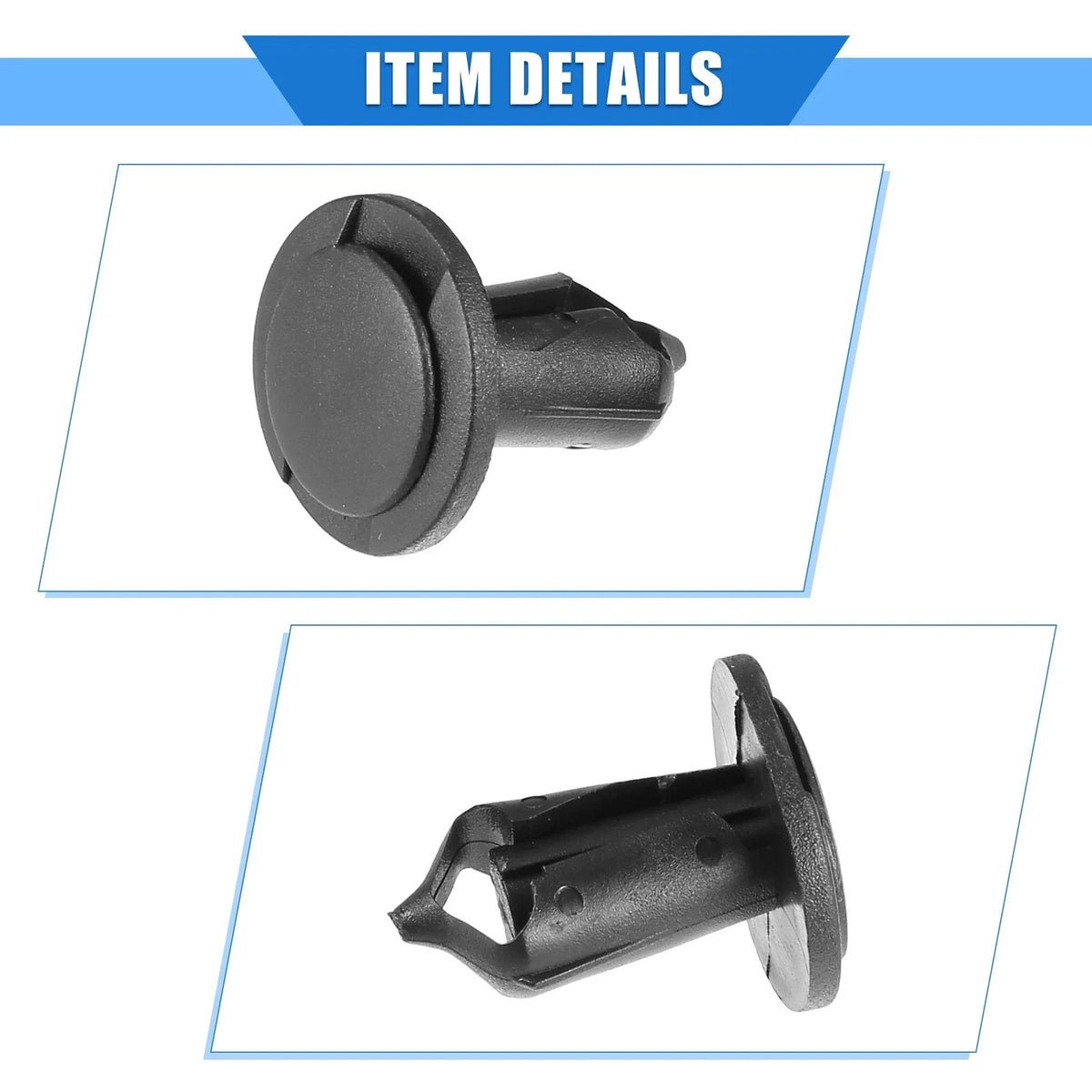 30 Pcs Push Pin Rivet Fastener Clips for Buick Rainier (2005–2007) 716058810835