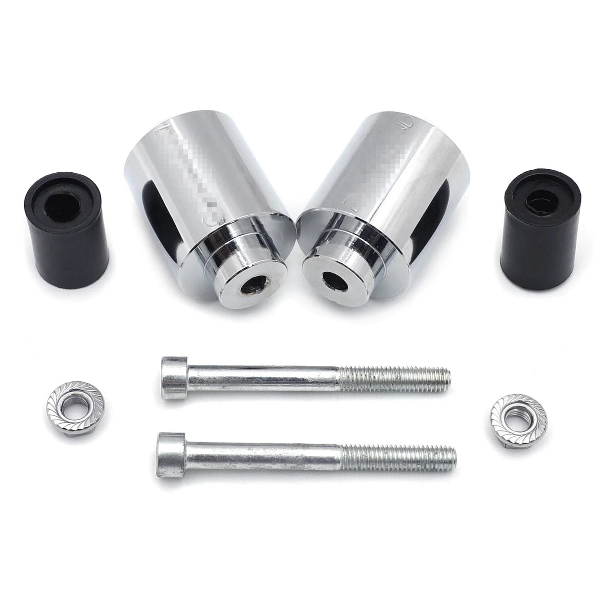 Chrome Bar Ends for Ducati SuperSport 1198 1198S/Monster 1000 (2003–200)