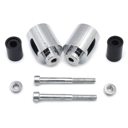 Chrome Bar Ends for Ducati SuperSport 1198 1198S/Monster 1000 (2003–200)
