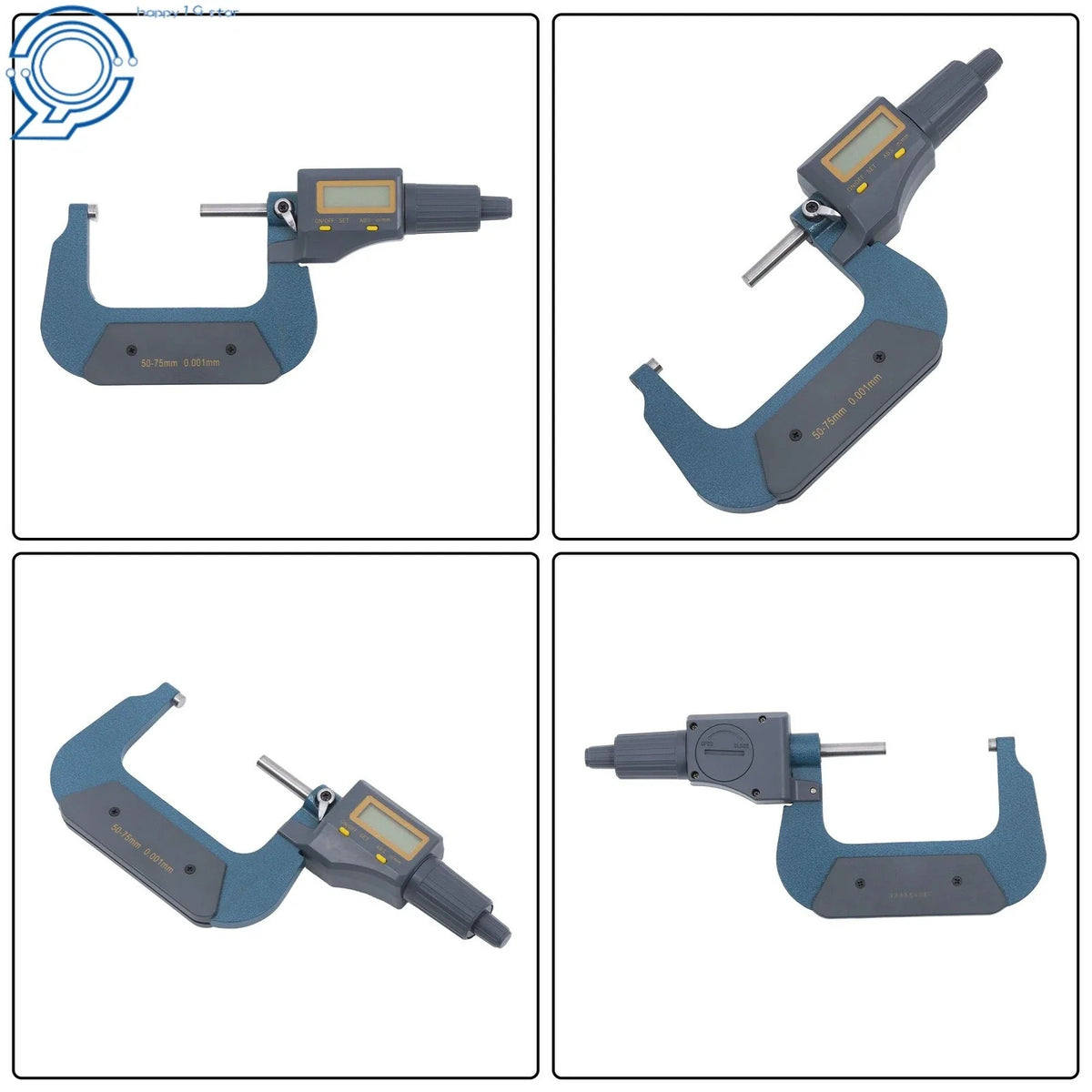 Digital Electronic Outside Micrometer 50-75mm for Automotive