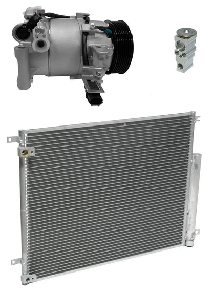 AC Compressor Kit With Condenser Replacement for Honda Civic 2.0L (2019–2019)
