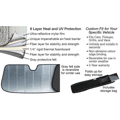 Custom Fit Windshield Sunshade for LX-37-R (19625928-101)