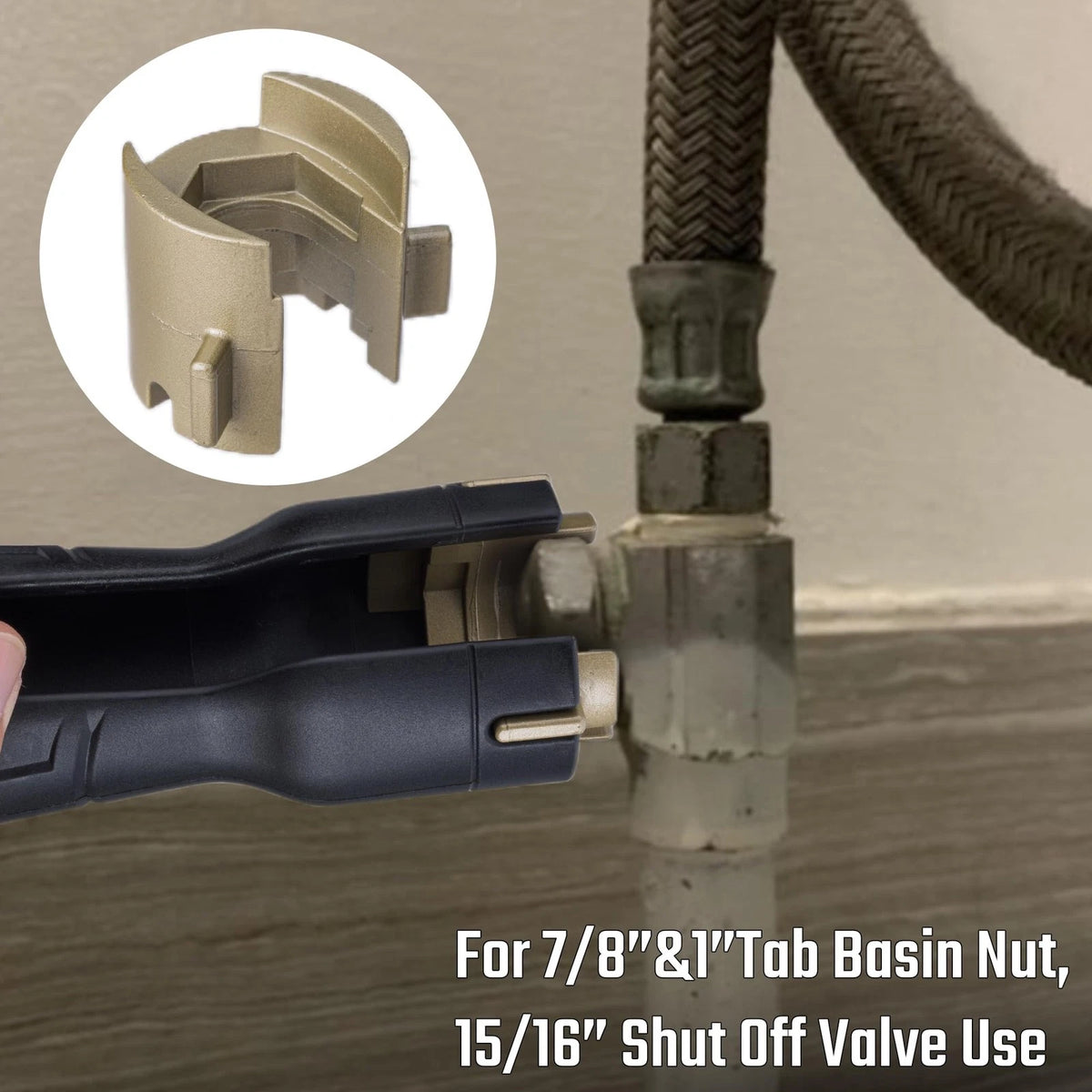 8-in-1 Faucet Wrench for Plumbing