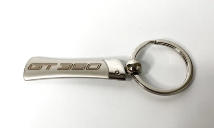 Chrome and Gunmetal Key Fob Chain for Shelby Mustang GT350 (2020–2021)