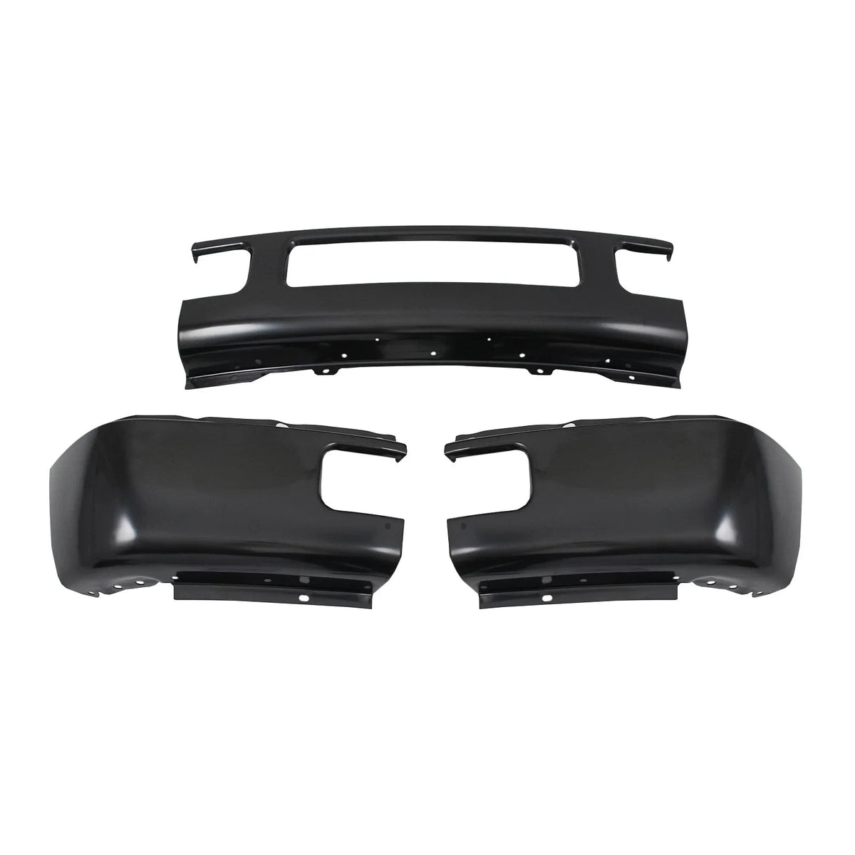 Front Primed Steel Bumper Face Bar for Ford F-250 F-350 Super Duty (2005–2007)