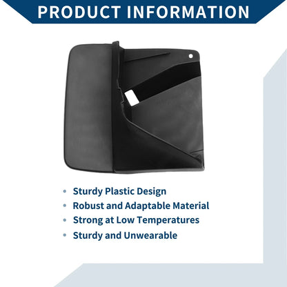 Set of 2 Mud Flaps Splash Guards for Toyota Land Cruiser FJ120 Prado (2003–2009)