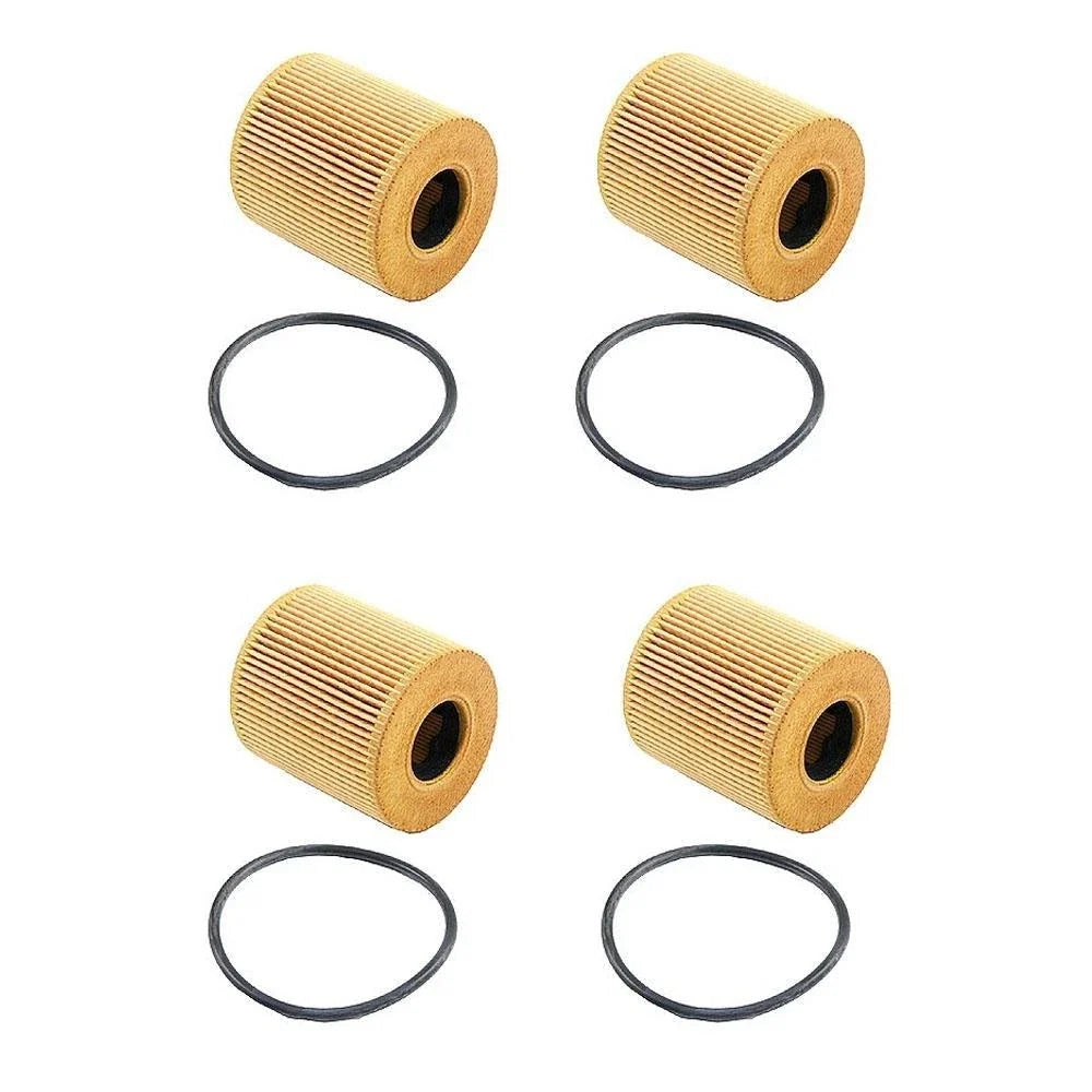 Set of 4 Engine Oil Filters for Mini Cooper R55 R56 R57 R58 R59 R60 R61 (2007–2015)
