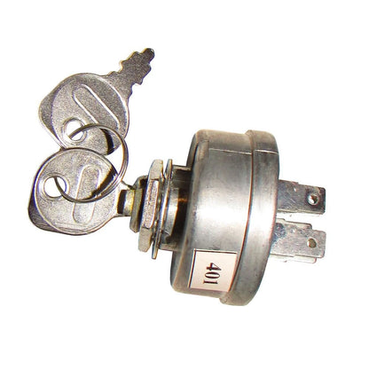 Ignition Key Switch & Keys for Gravely 22H 24G 30H 50 100Z 200 250Z 300 400