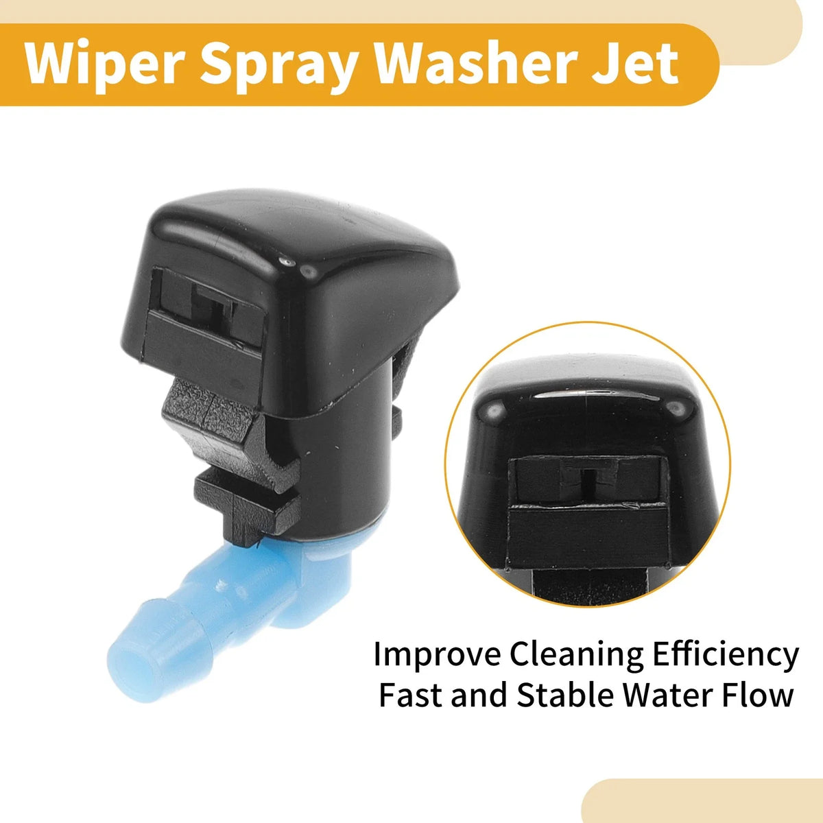 Windshield Washer Nozzle Kit for Lincoln MKX (2011–2015) No.BT4Z17603A, Gaskets