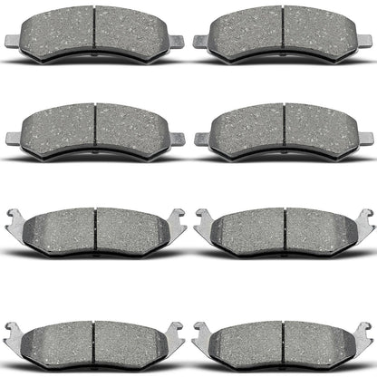 Ceramic Brake Pads for Chrysler Dodge Ram Aspen Durango Dakota (2007–2018)