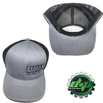 Duramax Diesel Trucker Hat for Richardson Trucks (Black Mesh Snapback)
