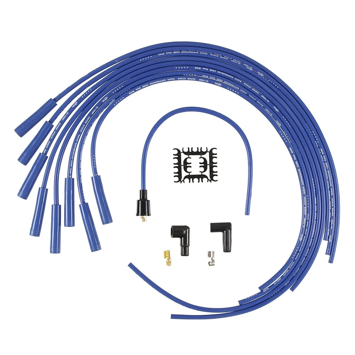 Set of 8 Spark Plug Wires for Ford F-250 Mustang Jeep Cherokee (1978–1983) 4040B