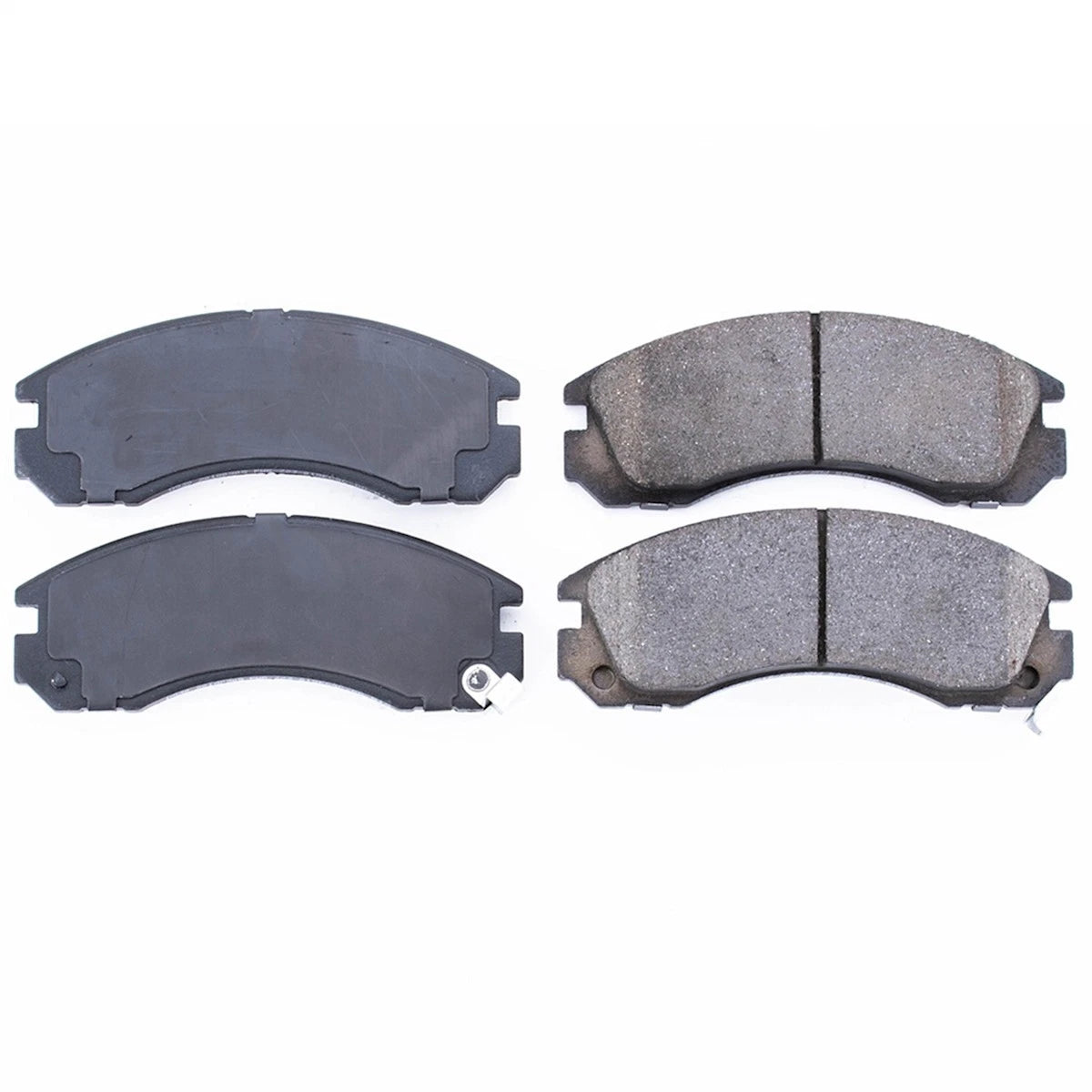 2X Powerstop Brake Pad Set Front for Mitsubishi Outlander PHEV (2010–2021) - 16-530, SSCP530, EHT530H