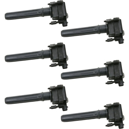 Set of 6 Ignition Coils for Chrysler 300 Pacifica Magnum (1998–2006) - SET-DELGN10187, 9212037, 5C1094