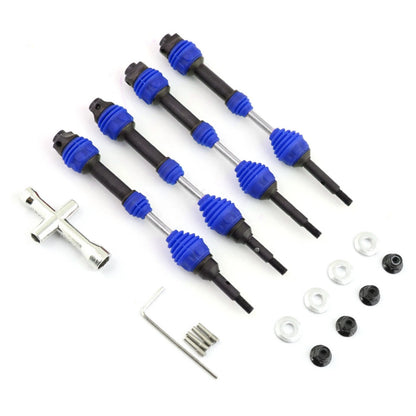 Set of 4 Driveshafts for Traxxas Hoss/Rustler/Slash/Stampede 4X4 2wd