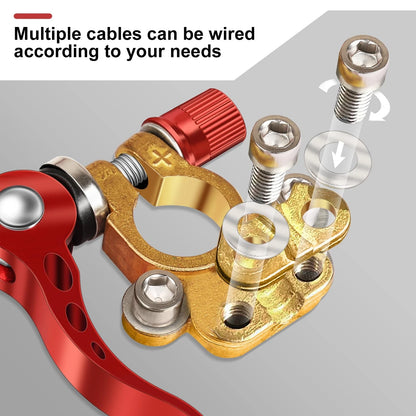 Battery Terminal Connectors for Zrigiwr (1 Pair)