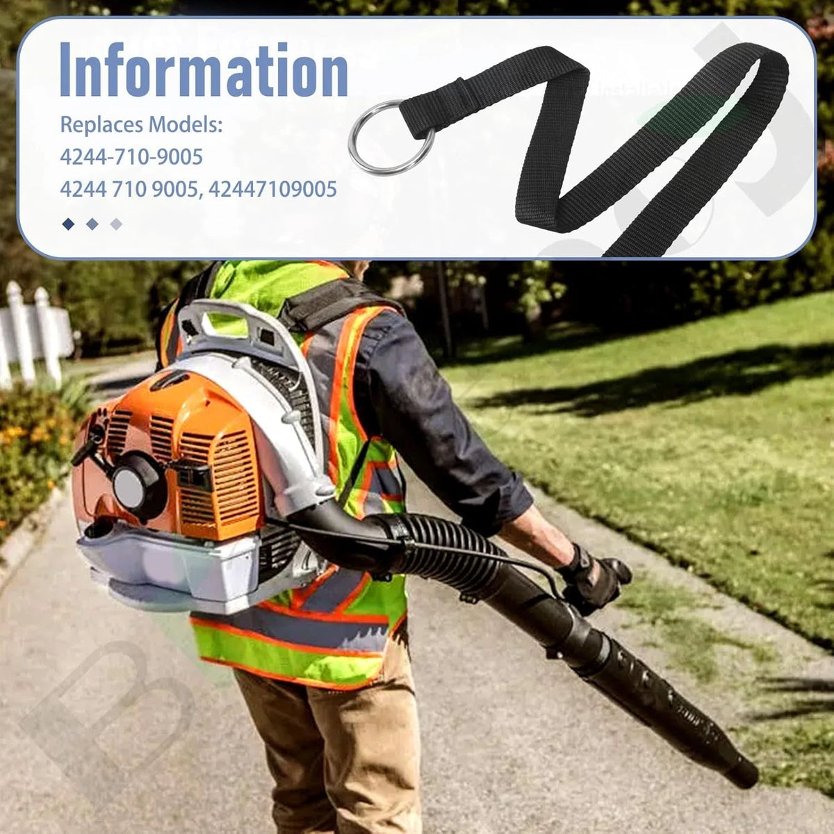 Shoulder Strap Harness for Stihl BR430 BR350 SR450 SR430