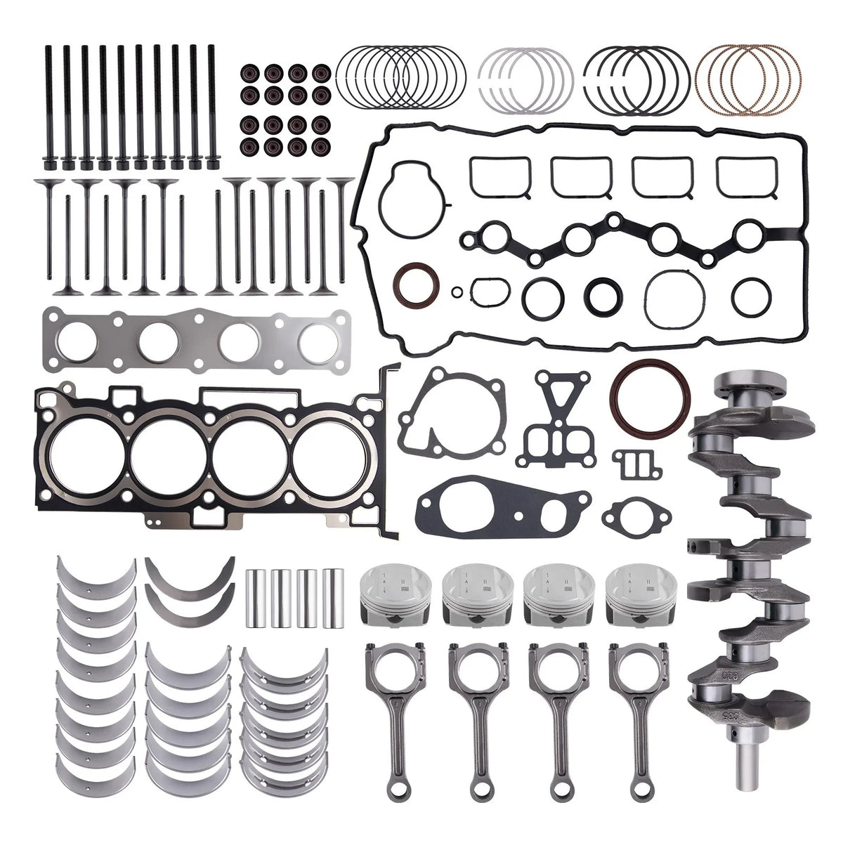 Engine Overhaul Rebuild Kit for Hyundai KIA G4KD 2.0L