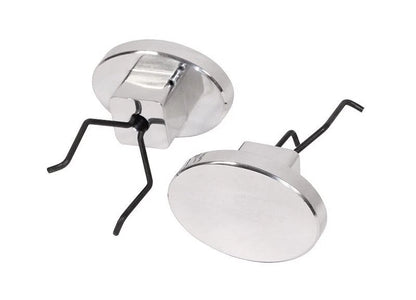 Set of 2 Billet Chrome Jacking Point Plug for Beetle T2 Split T2 Bay (10-1075-0)