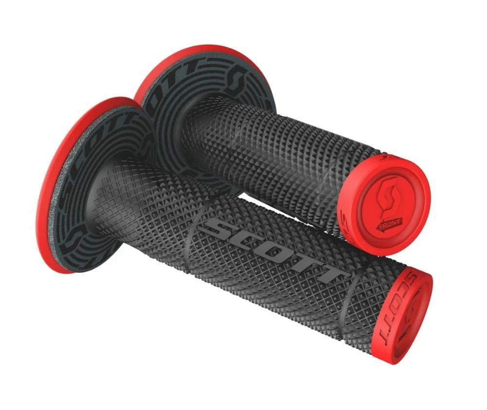 SX2 Grips for (219624-5857) - Neon Orange/Black, Soft Compound