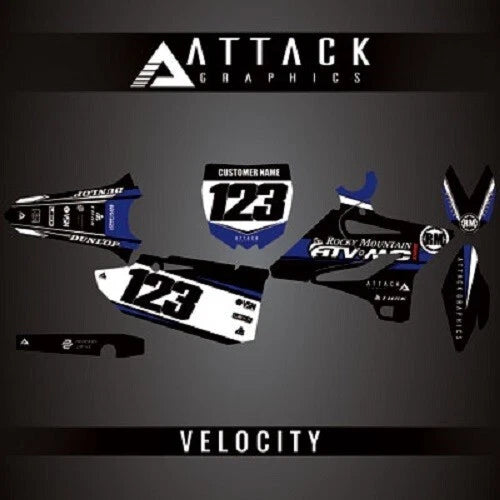 Custom Velocity Complete Bike Graphics Kit for 206-982-0203