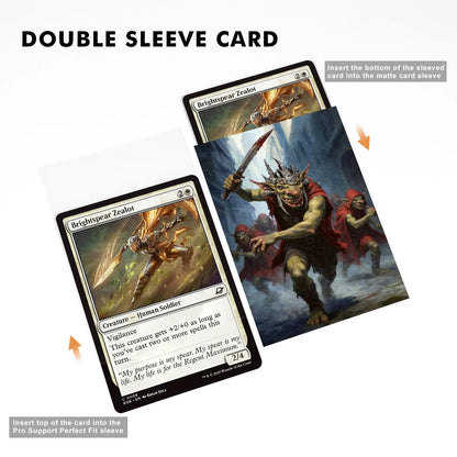 100 MTG Card Sleeves for Magic: The Gathering (No Specific Years)