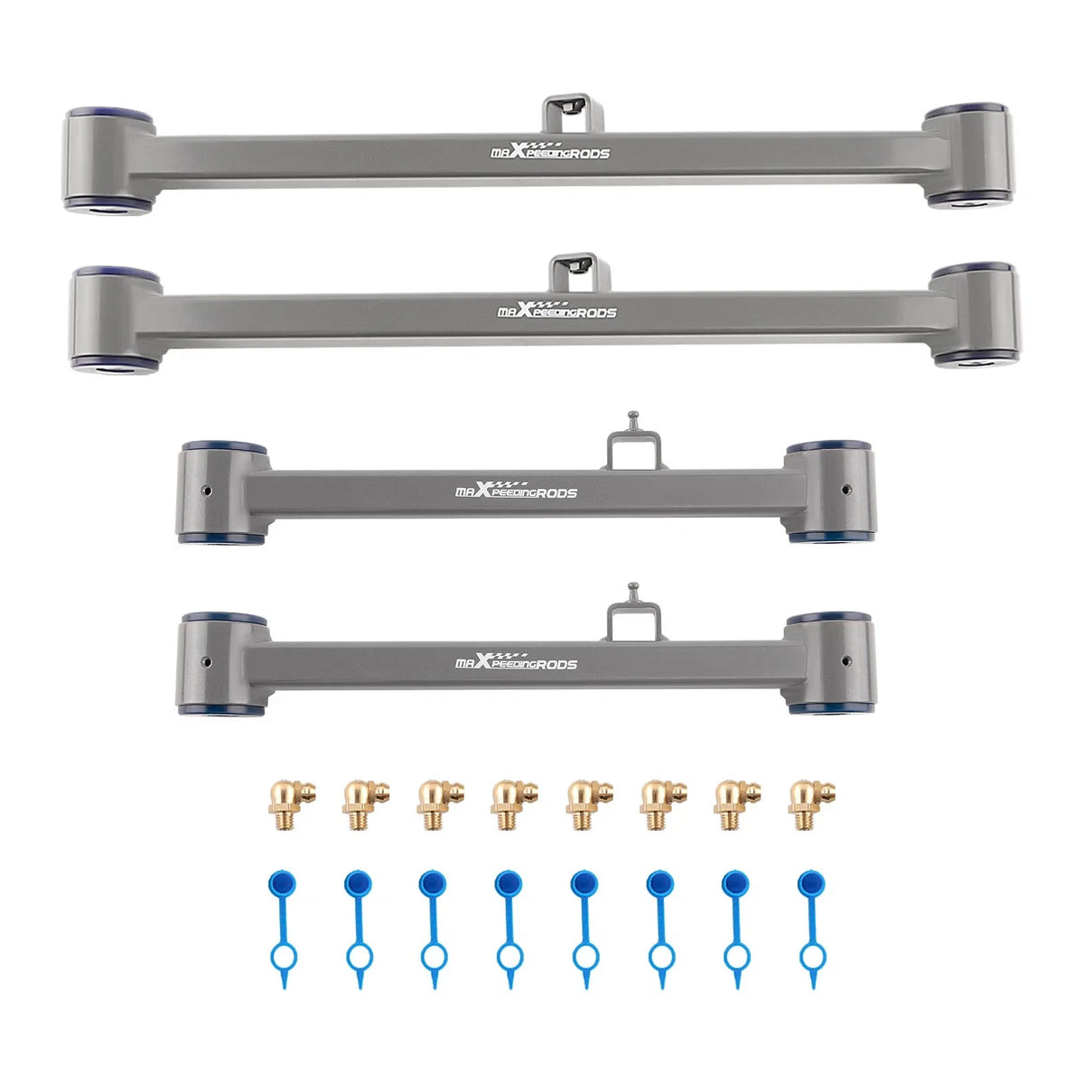 Set of 4 Rear Suspension Control Arms for Ram 1500 (2013–2023, Classic 2019–2023)