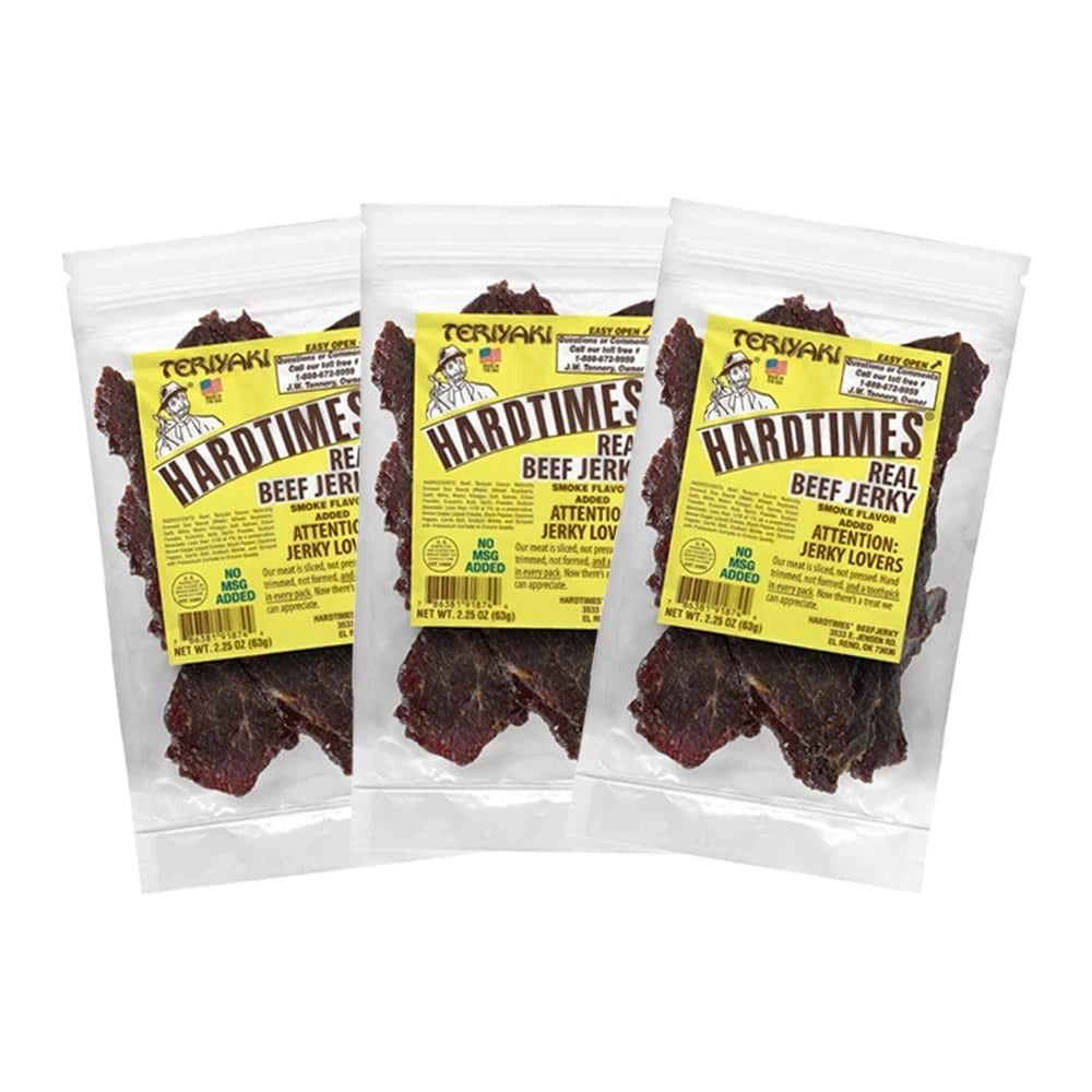 Pack of 3 Teriyaki Beef Jerky - 2.25 Ounce Each