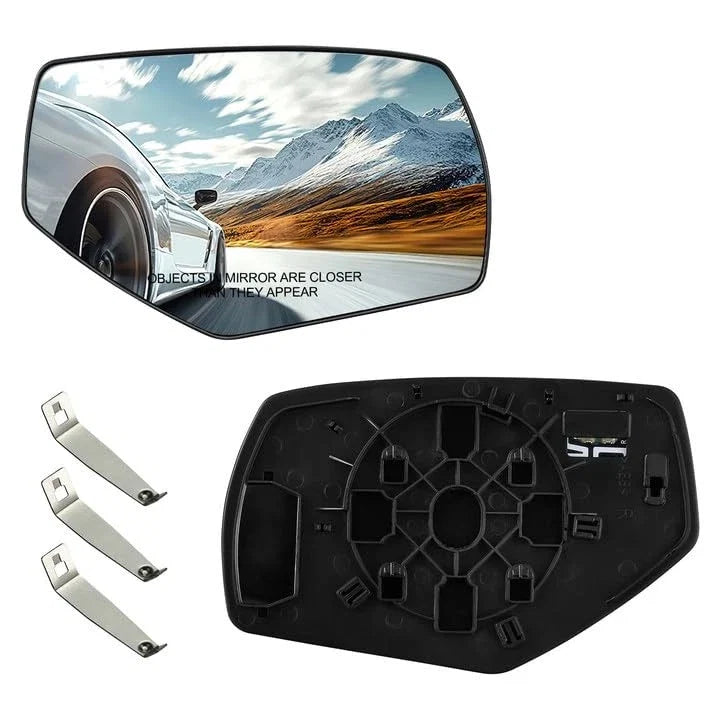 Heated Mirror Glass Passenger Side Fit For 2014–2018 Chevrolet Silverado GMC Sierra