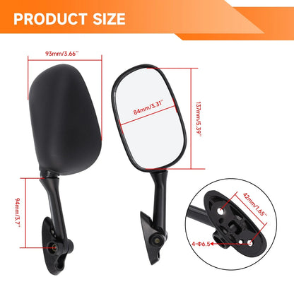 Rear View Mirrors for Suzuki GSXR1000 GSXR750 (2003–2005)