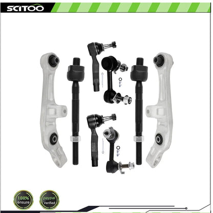 Set of 8 Front Lower Control Arm Tie Rods for Infiniti G35 (2003–2007)