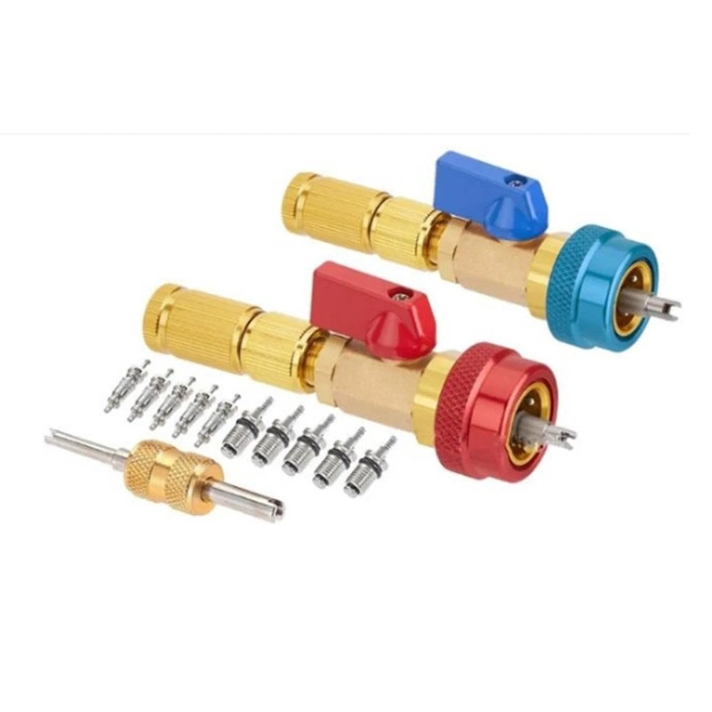 13PCS R134A AC Valve Core Tool Kit for Automotive (Universal)