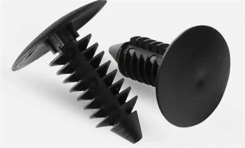 100x 8mm Bumper Clips for Auto Car (1595864, 1605396, 388577S, 6030441, W705589-S300)