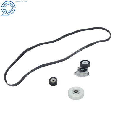 Drive Fan Belt Tensioner and Pulley Kit for Lexus LS460 (2007–2014)
