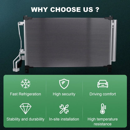 AC Condenser for Hyundai Sonata (2015–2018)