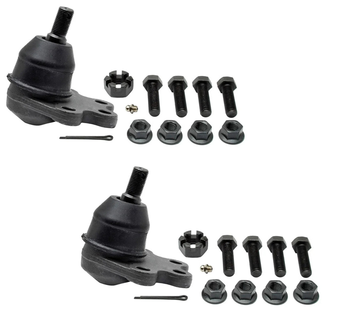 Set of 2 Front Lower Suspension Ball Joints for Chevrolet GMC 4WD