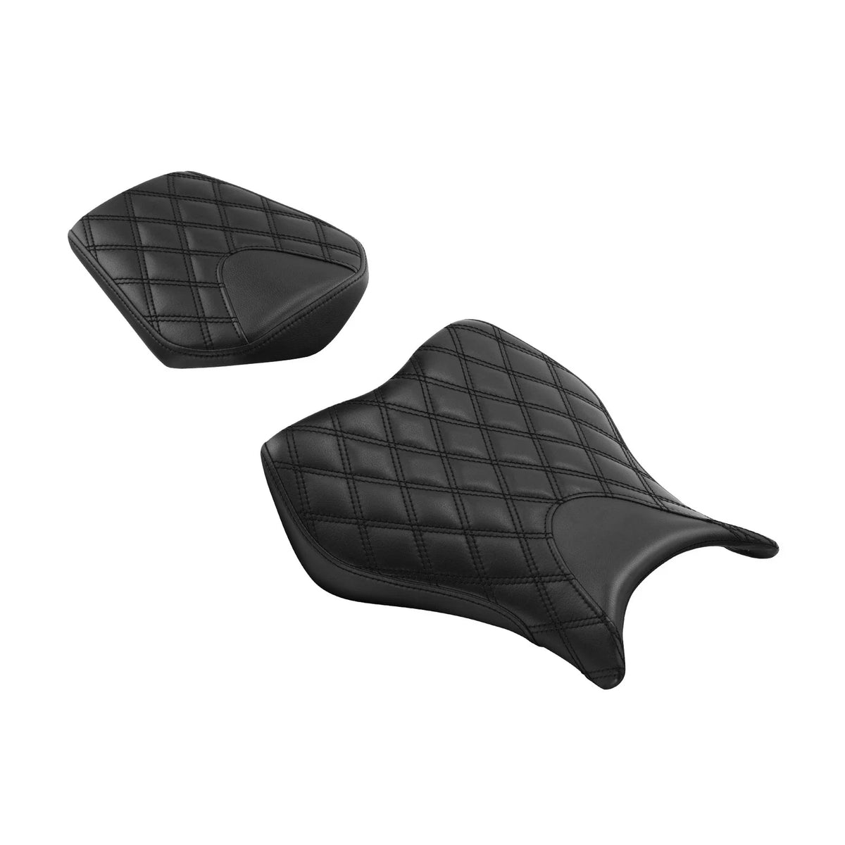 Black Driver & Passenger Seats for Honda CBR1000RR (2008–2016)