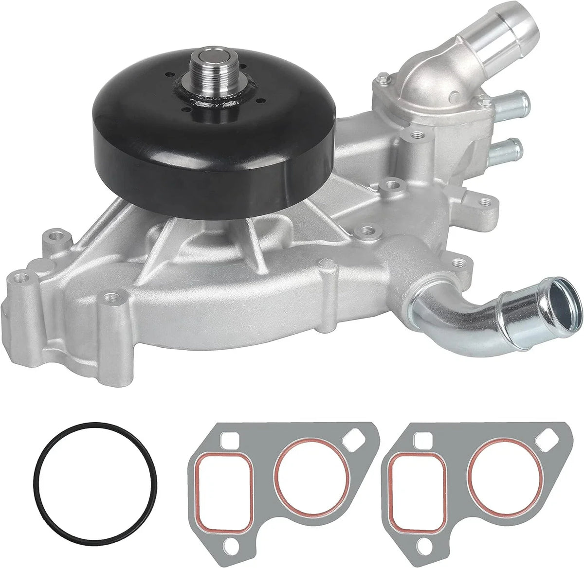 Engine Water Pump w/ Thermostat for Chevy GMC Silverado Sierra (2007–2014)