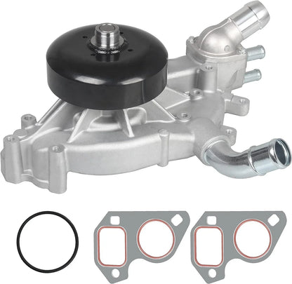 Engine Water Pump w/ Thermostat for Chevy GMC Silverado Sierra (2007–2014)