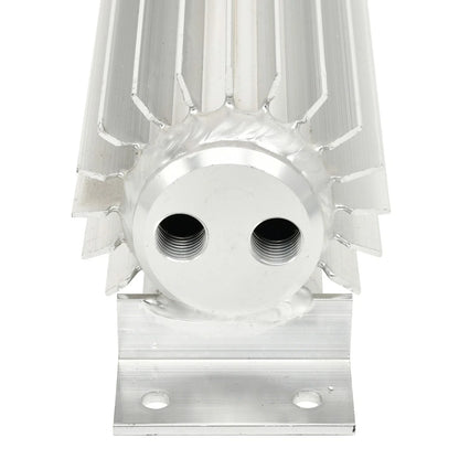 30" Dual Pass Aluminum Finned Transmission Oil Cooler Universal