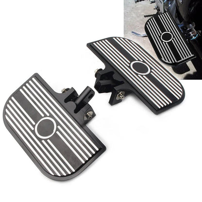Passenger Floorboards Pedal Pads for Harley Heritage Springer Low Rider