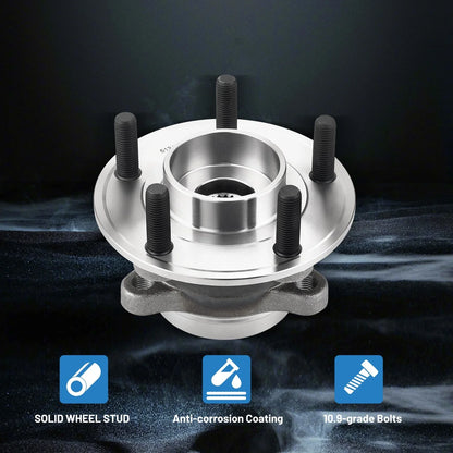 Front Wheel Bearing and Hub Assembly for Lincoln MKZ (2013–2016)