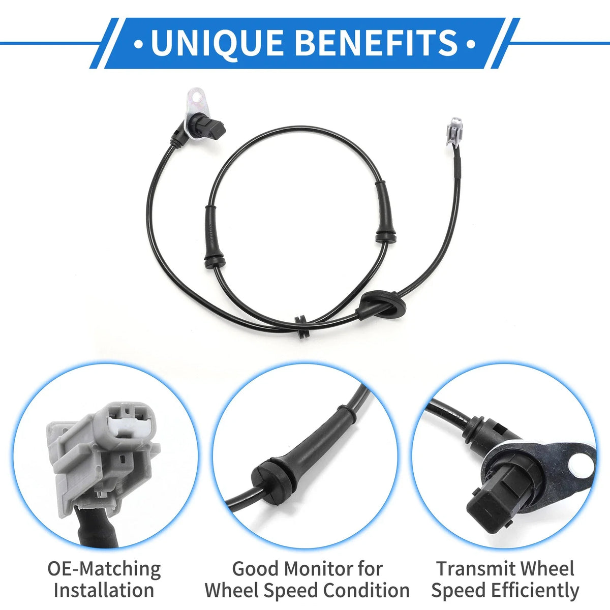 ABS Wheel Speed Sensor for Nissan Maxima (No. 479105Y705/479105Y700)