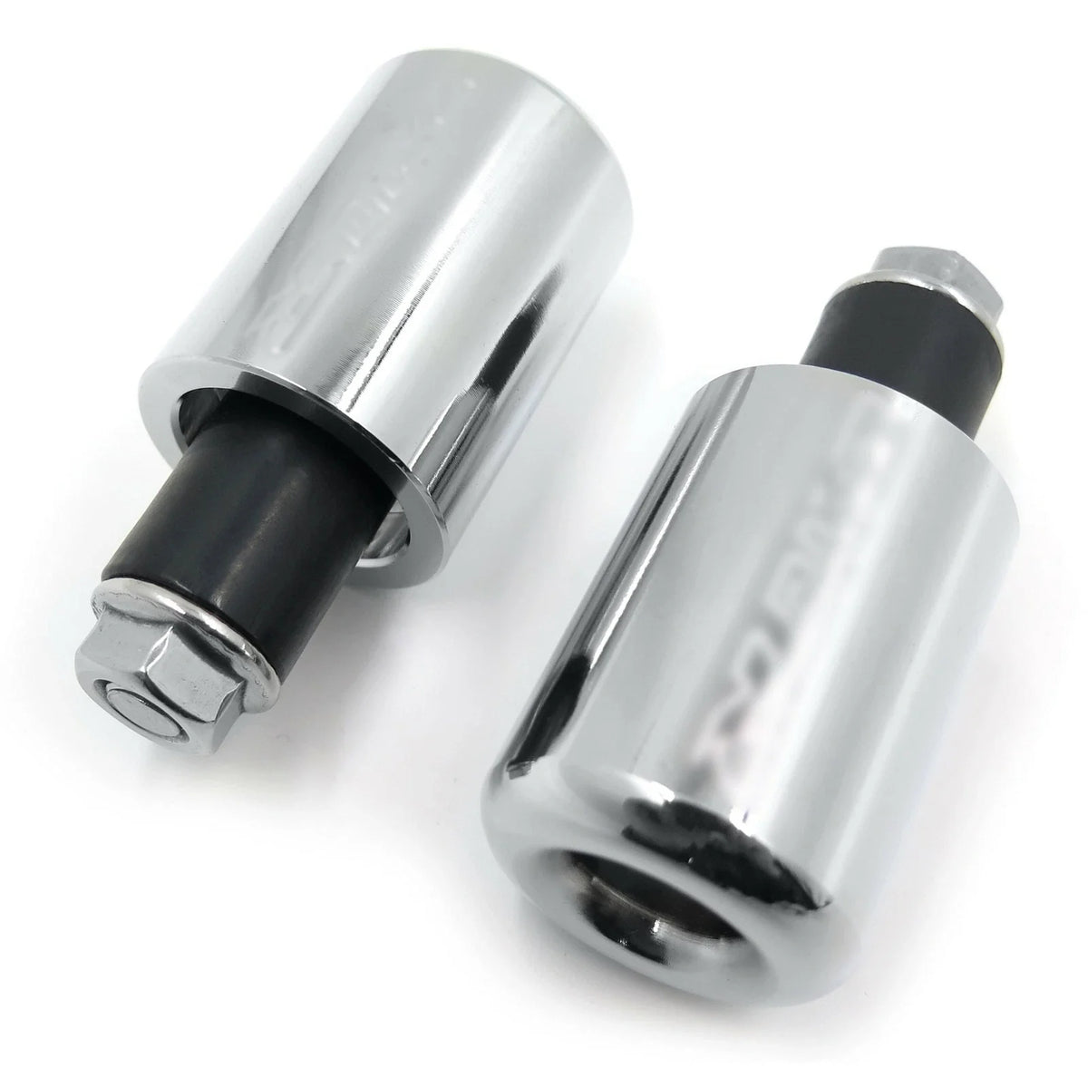 Chrome Bar End Slider Kit Rubber for Kawasaki Ninja ZX-10R (2006–2007)