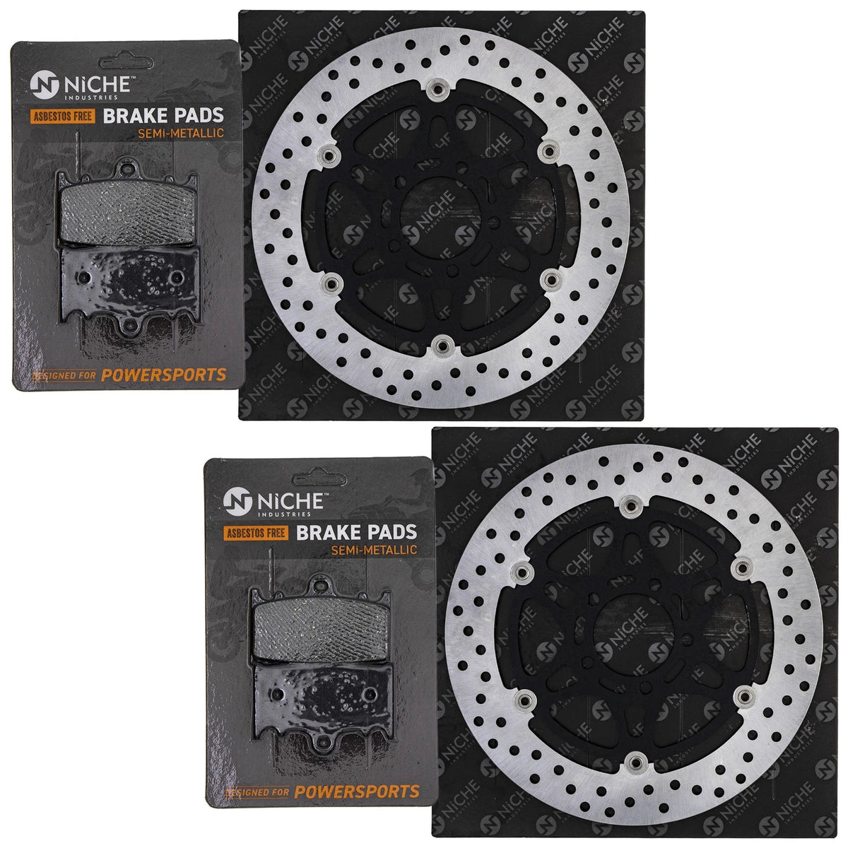 Front Brake Rotor Pad Kit for Suzuki GSXR750 (MK1006543, 59101-35810)