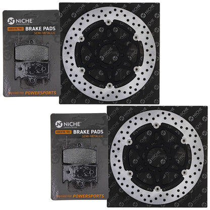 Front Brake Rotor Pad Kit for Suzuki GSXR750 (MK1006543, 59101-35810)