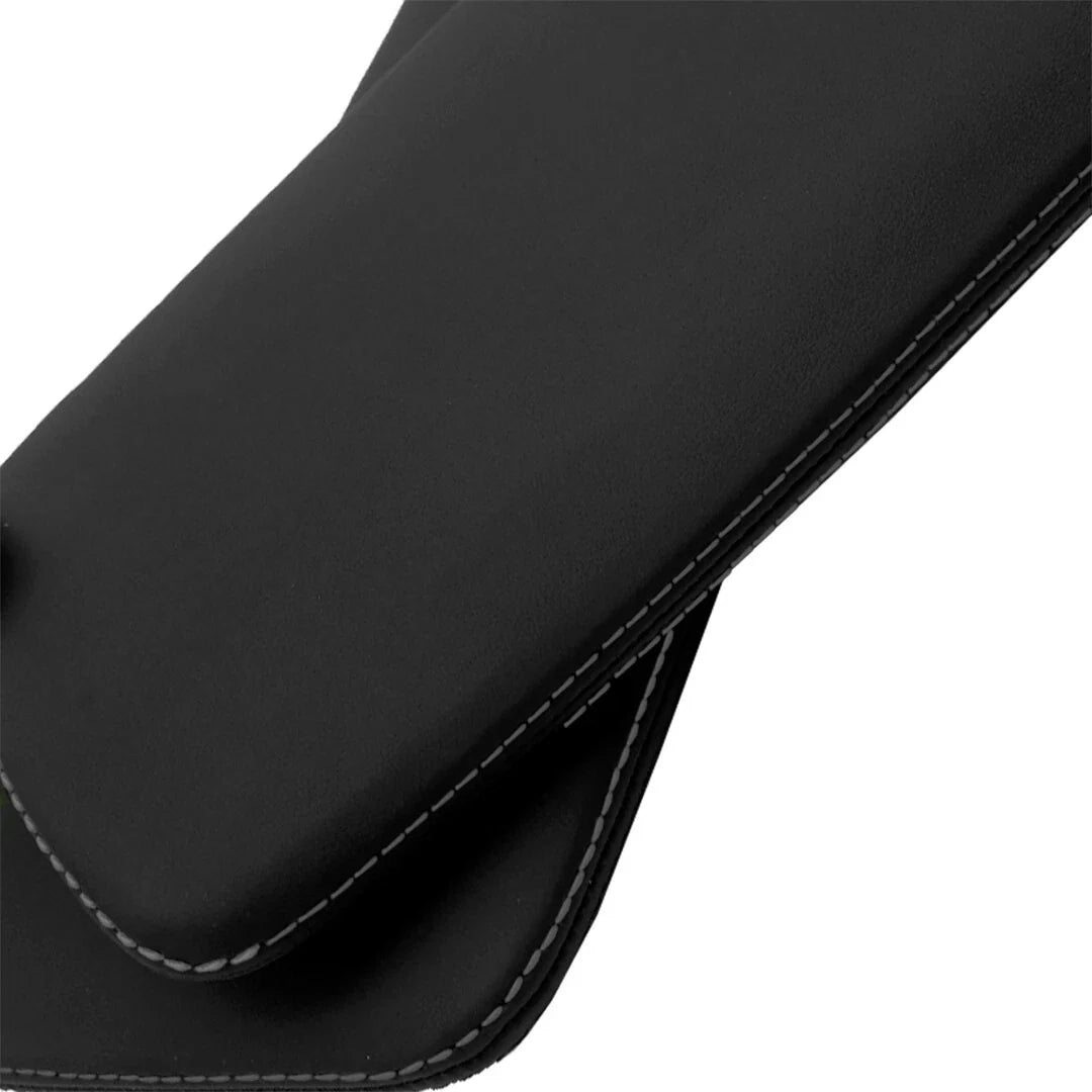 Sun Visor Cover Skin for Toyota 4Runner (1996–2002) Gray PVC Leather