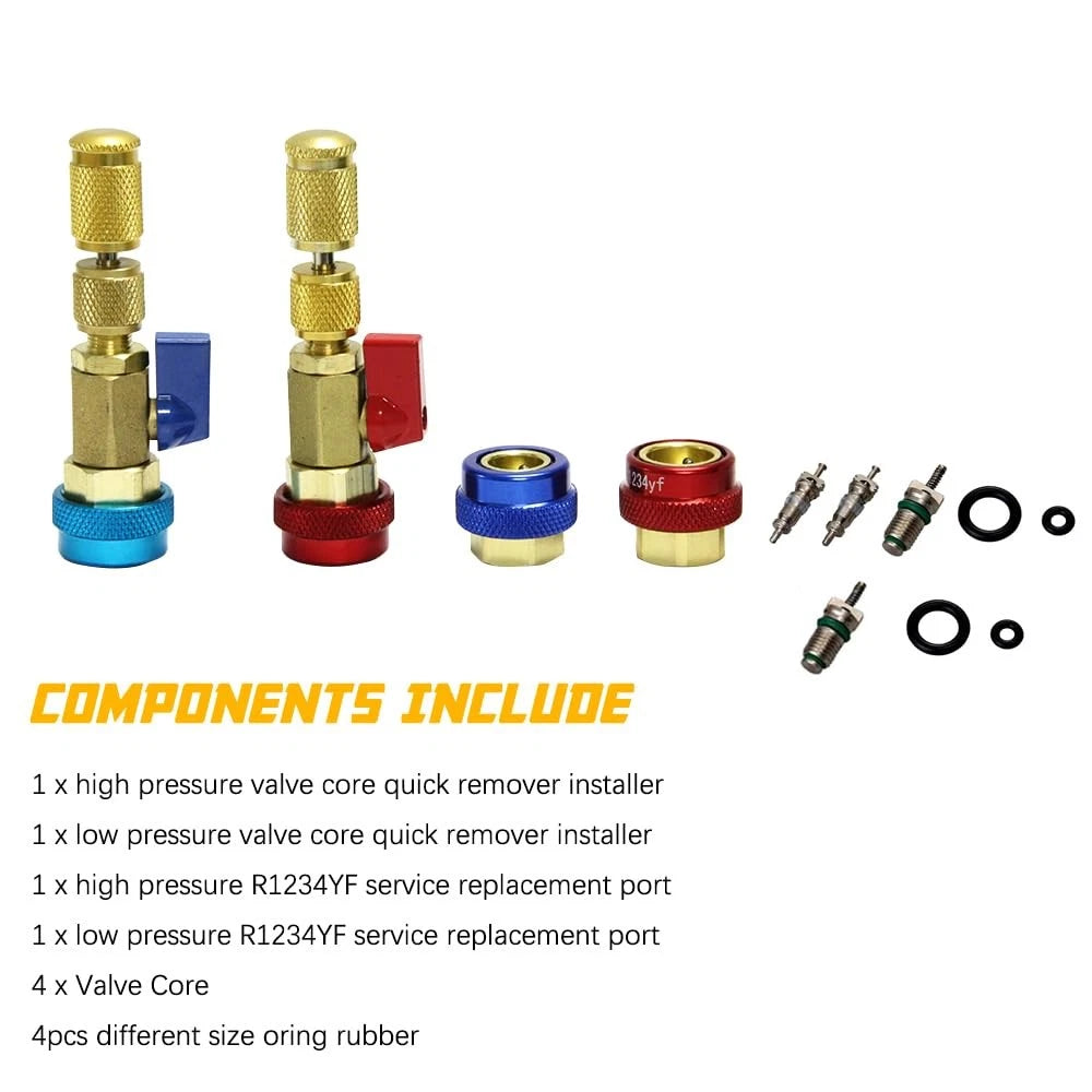 R134A R1234YF Air Conditioning Valve Core Remover Tool
